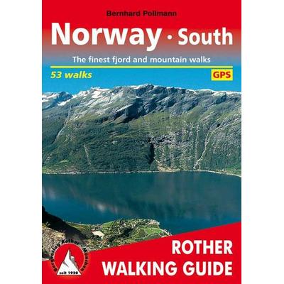 Norway South (Norwegen Süd - englische Ausgabe), Taschenbuch von Bernhard Pollmann, Rother Bergverlag, 978-3-7633-4807-7