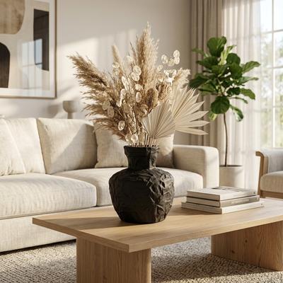 Sagebrook Home Pottery Cleo Ecomix Vase