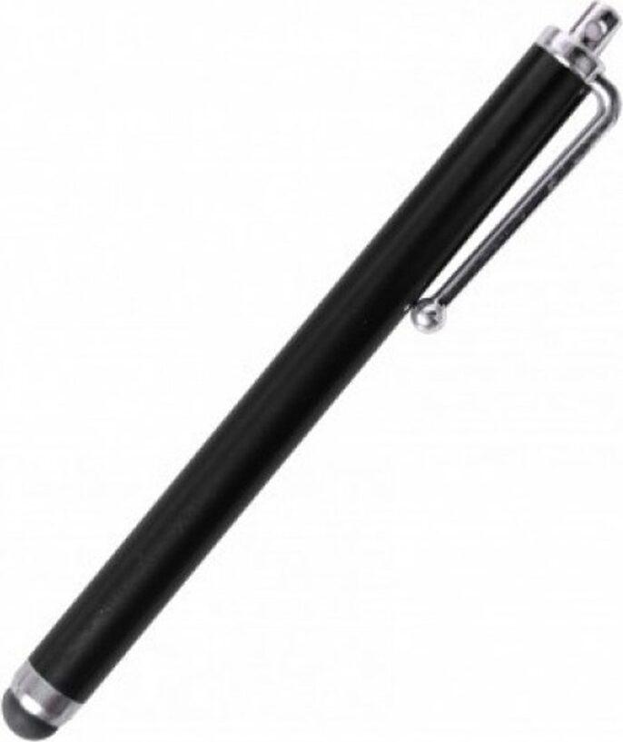 Aligator UNI stylus voor capacitieve schermen, zwart - bulkverpakking