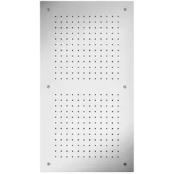 Herzbach Living Spa iX Regenbrause 11670380309 Edelstahl, 700x380mm, Regenstrahl
