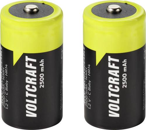 VOLTCRAFT Baby (C)-Akku NiMH 2500 mAh 1.2V Ready to use 2St.