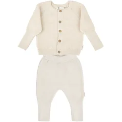 Sterntaler Cosmo Emmi 2-tlg. Set Strickjacke und Strickhose, natur, 56