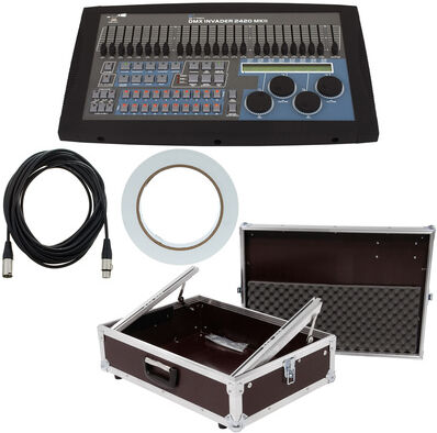 Stairville DMX Invader MK2 Tour Bundle Phenol Braun