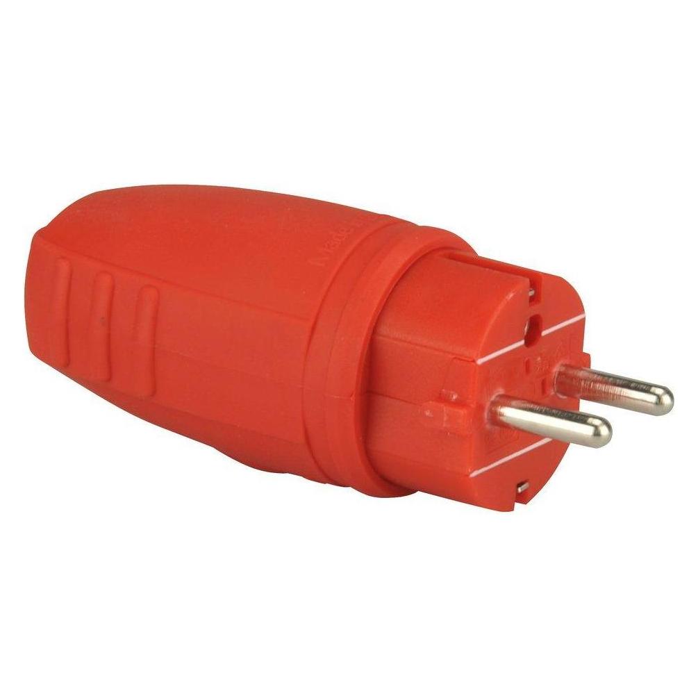 Lumel Plug Kummi Punane Ip44 (36516651)