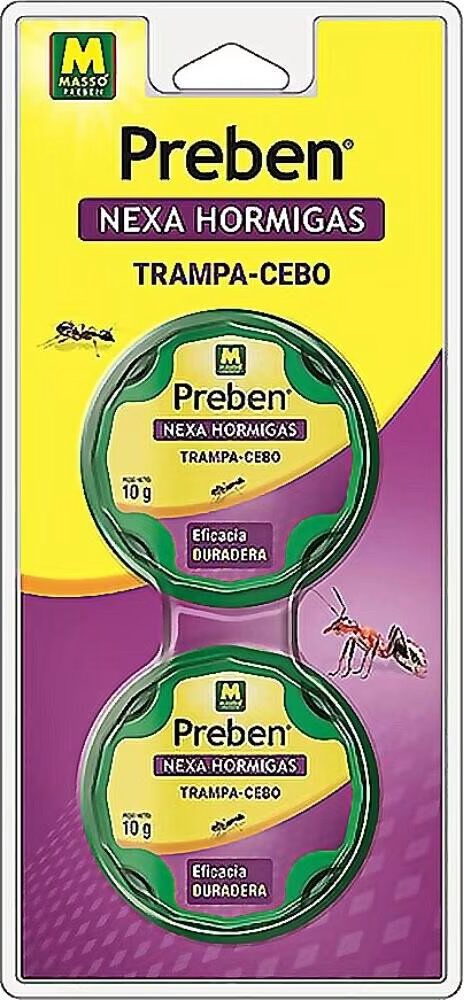 Masso Preben Trampa Cebo Nexa Hormigas Amarillo Talla Única Unisex