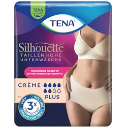 TENA SILHOUETTE plus M creme Inkontinenz Pants 9 St