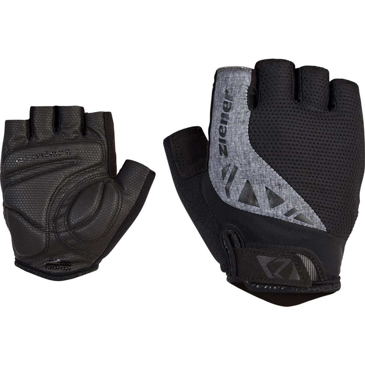 Ziener Claass-z Bike Glove man grey melange (752) 10 411009-752-10