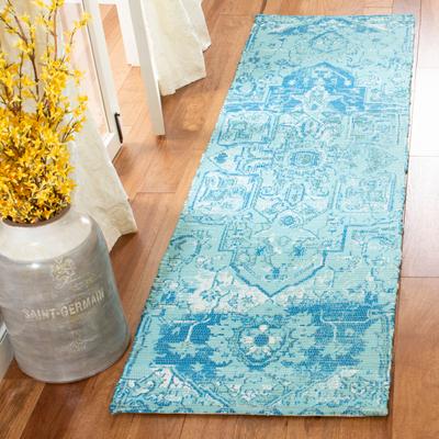 SAFAVIEH Handmade Saffron Gulzhazira Modern Tribal Cotton Rug