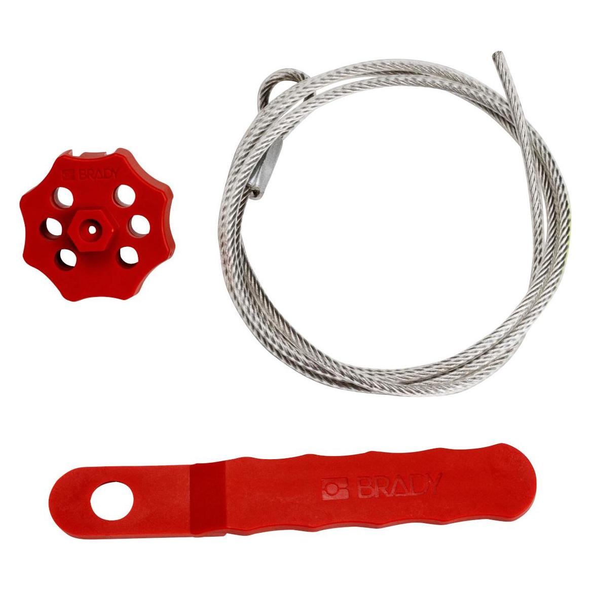 Brady Spin Absperrsystem mit 1,5 m Kabel und Vorrichtung (122250)
