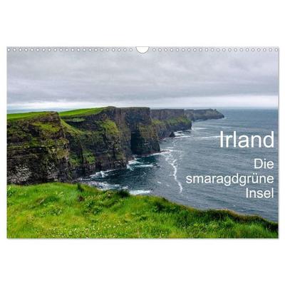 Irland - Die smaragdgrüne Insel (Wandkalender 2027 DIN A3 quer), CALVENDO Monatskalender