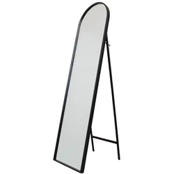 Ganzkörperspiegel Fragix Ark - Schwarzes Metall - 150x40