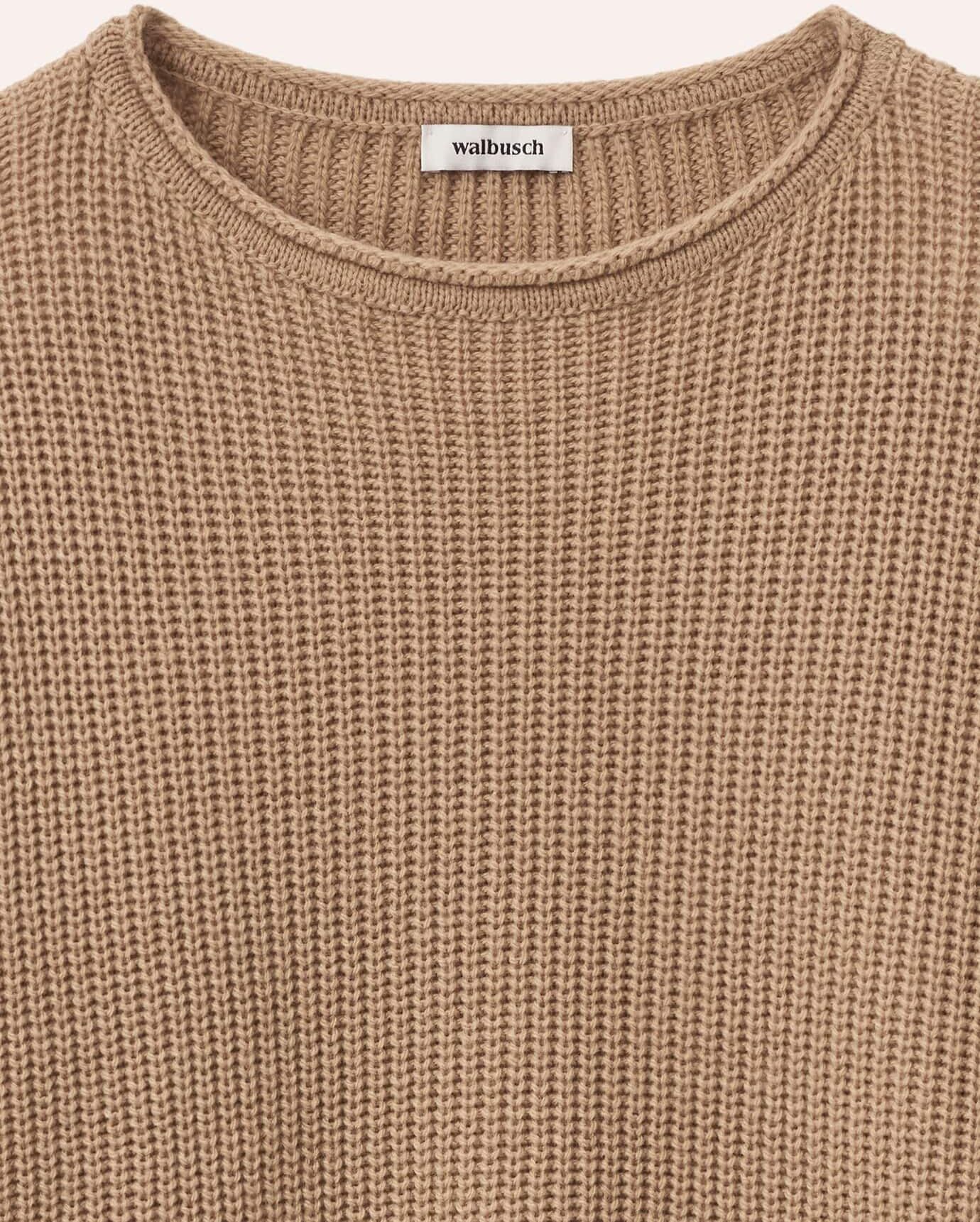 Walbusch Pullover mit Kimonoärmel, normale Größen, Farbe Beige, 50, moderner Boxy-Schnitt perfekt für Layering-Looks Damen