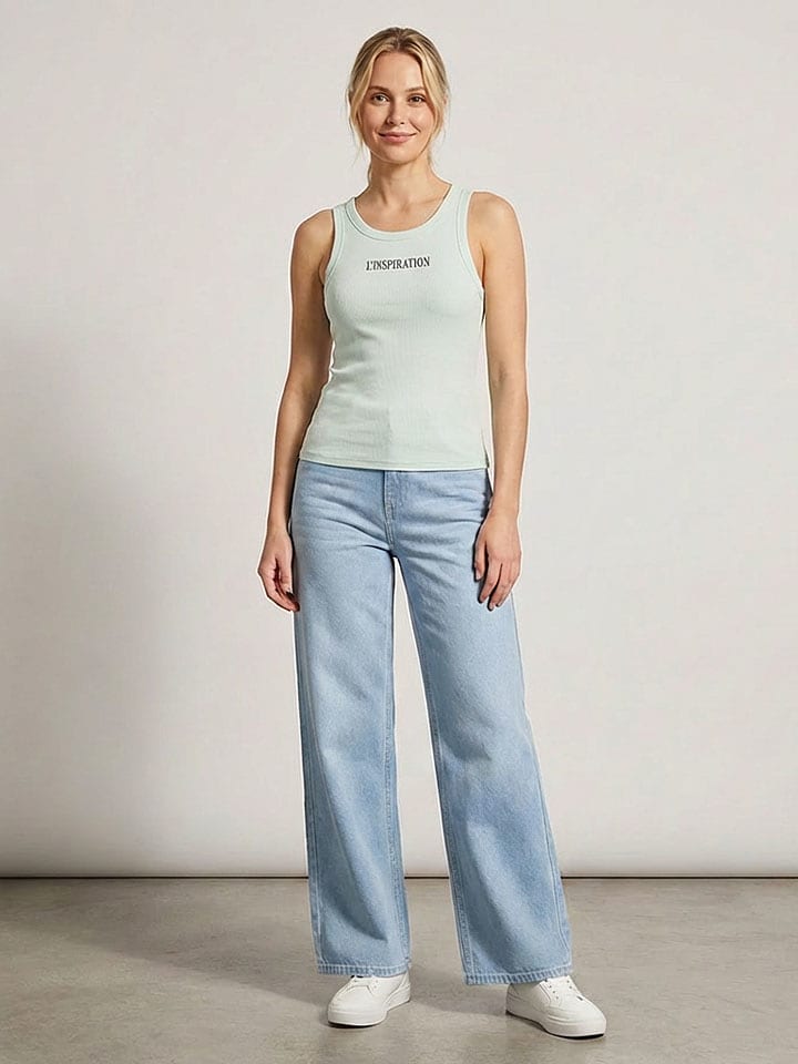 Sublevel Top in Mint - L
