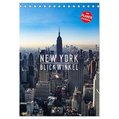 New York - Blickwinkel (Tischkalender 2026 DIN A5 hoch), CALVENDO Monatskalender