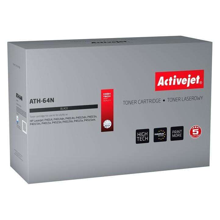 Activejet AT-64N Supreme Version - Schwarz - compatible (BK) (ATH-64N)