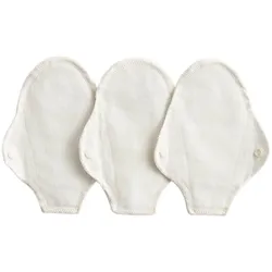 Damenbinden - mit Flügeln Thong Natural 3Stück