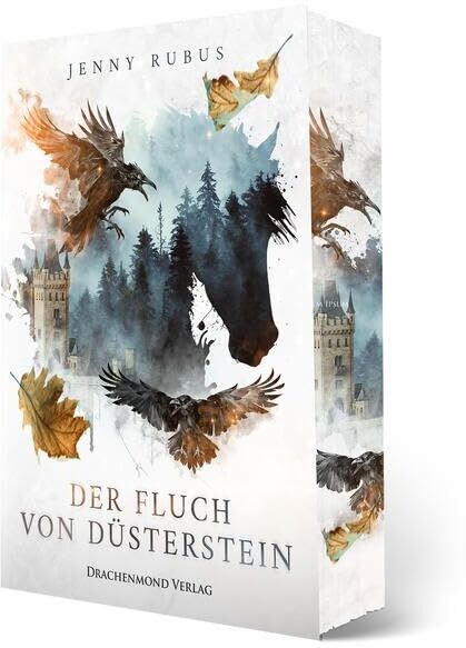Jenny Rubus - Der Fluch von Düsterstein: Geister, Flüche und eine Liebe, die selbst die Zeit überwindet I mit Farbschnitt - Preis vom 19.10.2026 19:33:35 h
