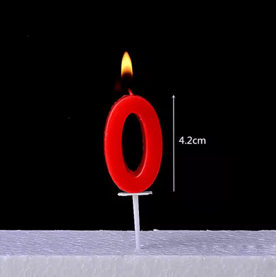 Inspire Curations Black Number Birthday Candle 09 Stylish Numeral Cake Candle For Parties a1