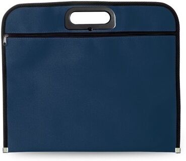Porte-documents publicitaire Join polyester bleu marine