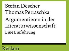 Stefan Descher - Argumentieren in der Literaturwissenschaft: Eine Einführung (Reclams Universal-Bibliothek) - Preis vom 06.10.2026 07:26:00 h