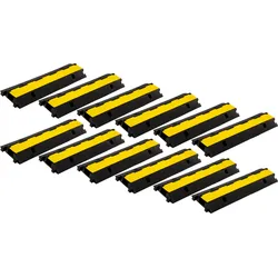 Pronomic Protector 1-100 Kabelbrücke 1-Kammer mit Steckverbindung 12x Set