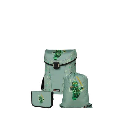 Handtasche LEGO "LEGO Bag Easy", Kinder, Gr. onesize, grün, Obermaterial: 100% Polyester, Taschen Handtasche