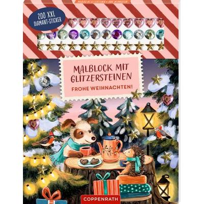 Malblock mit Glitzersteinen, Zubehör von , Coppenrath, 978-3-649-65366-0