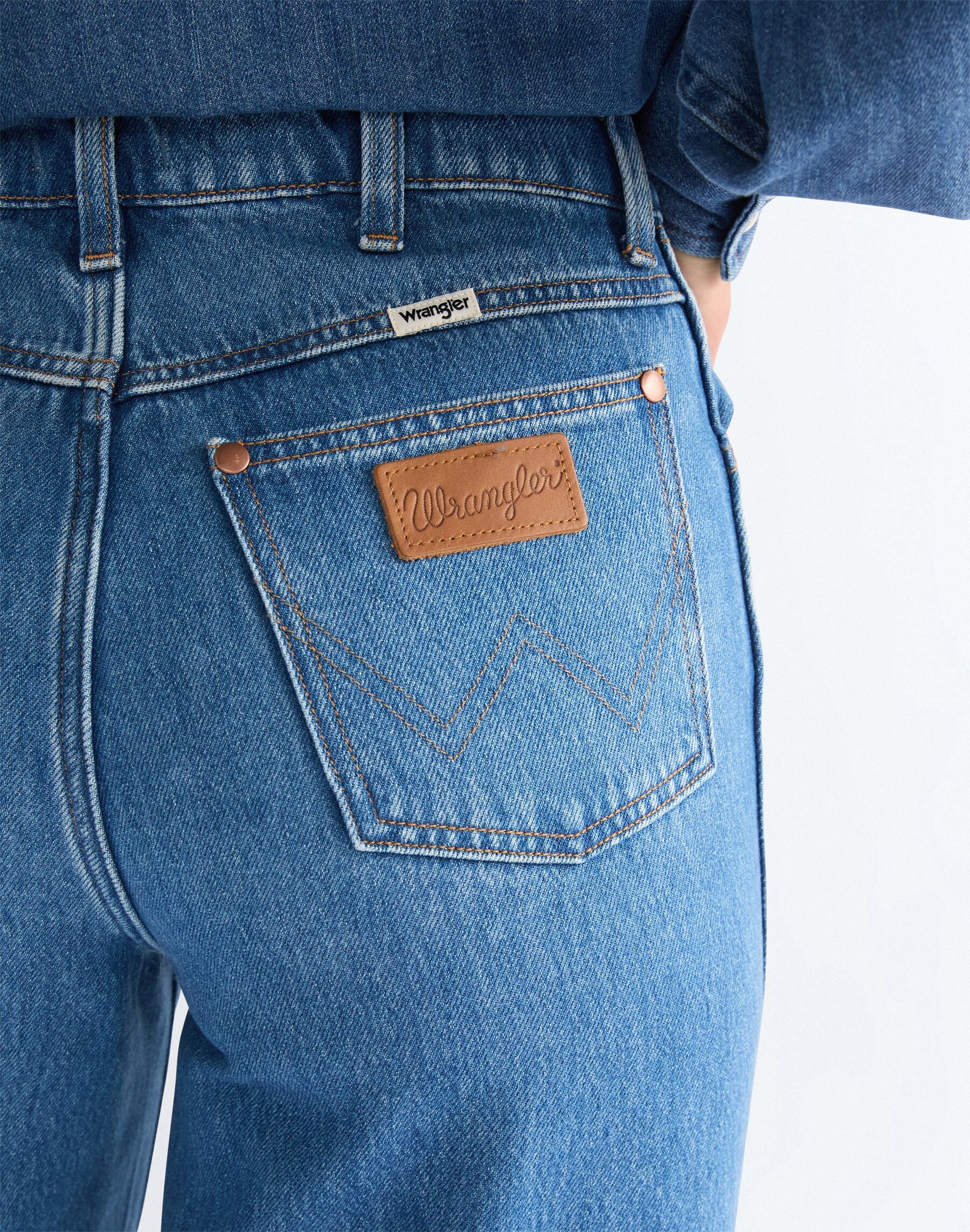 Wrangler "CANYON" Bequeme Loose fit lasso twilight 30, Länge 30