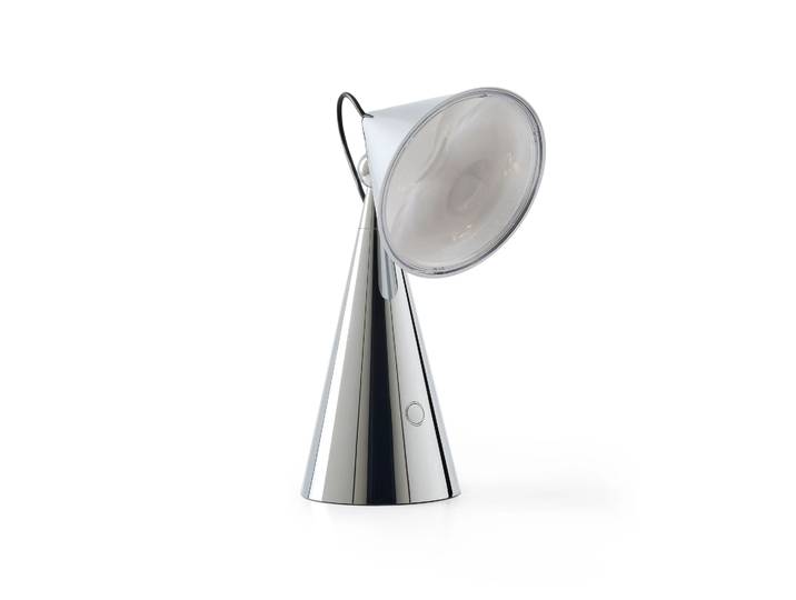 Tom Dixon Pose Portable LED Tischlampe Silver