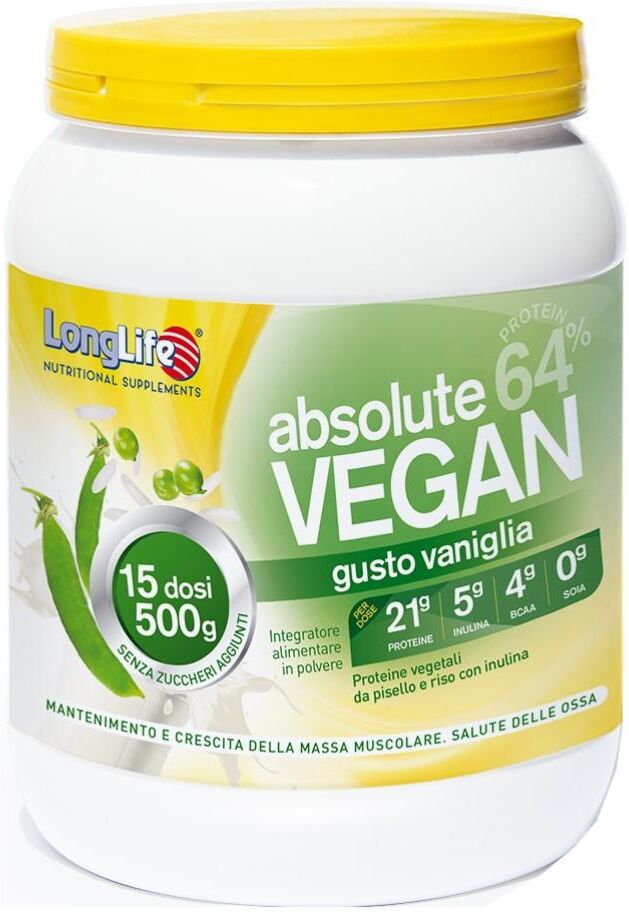 LONGLIFE Srl LongLife Absolute Vegan, 500 g