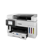 Canon MAXIFY GX6550 Multifunktionsdrucker Farbe Tintenstrahl nachfüllbar A4 210 x 297 mm Legal 216 x 356 Original A4/Legal Medien bis zu 24 ipm Drucken 350 Blatt Wi-Fiac LAN USB-Host USB 2.0 (6351C006)
