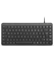 Perixx kabelgebundene Mini USB Tastatur leise Tasten Platzsparendes Design: Genie?en Sie ein kompaktes 85-Tasten-Layout mit deutscher QWERTZ-Belegung das Ihren Arbeitsplatz optimiert ohne auf wichtige zu verzichten. Ideal f?r kleine B?ros geteilte Arbeits (PERIBOARD-414 B DE)