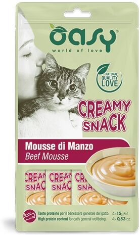 Wonderfood Spa Oy Cat Snack Creamy Manzo 15g