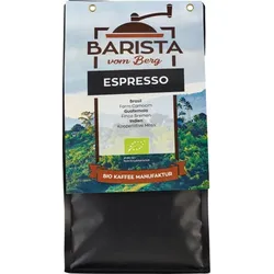 Barista vom Berg Espresso, ganze Bohne bio 500g