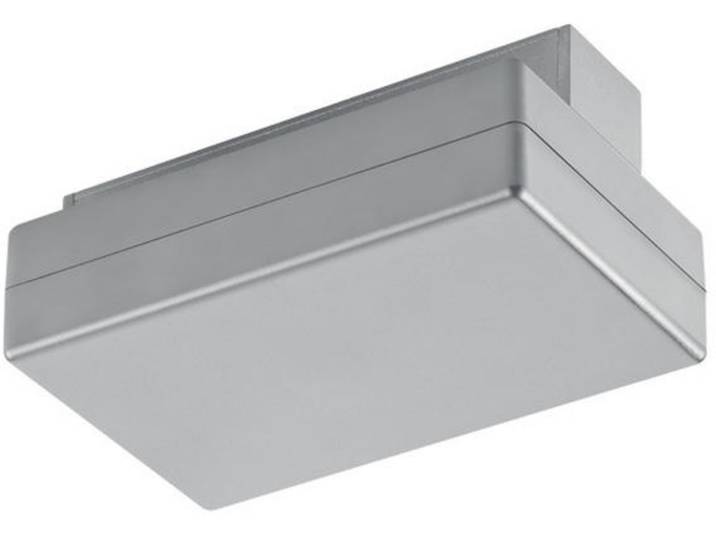 Trio Leuchten Schienensystem-Einspeiser Duoline Track-System, Titanfarben, Kunststoff, 8x5.2x13.5 cm, Lampen & Leuchten, Innenbeleuchtung, Schienensysteme