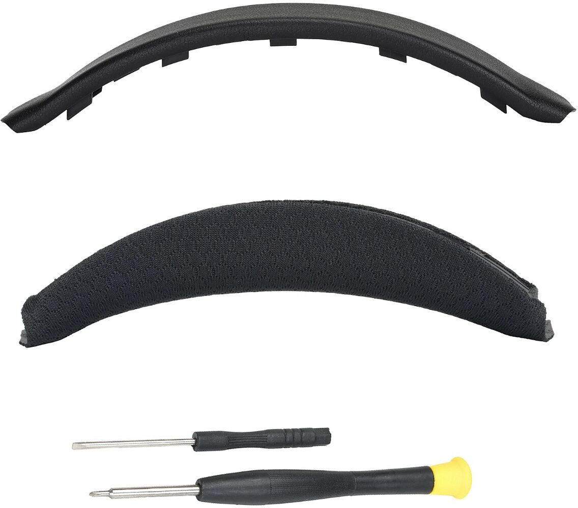 INF Kopfbügelpolster Mesh mit Memory-Schaum – Snap-on Montage, Komfortersatz, kompatibel mit Sony WH-XB910N