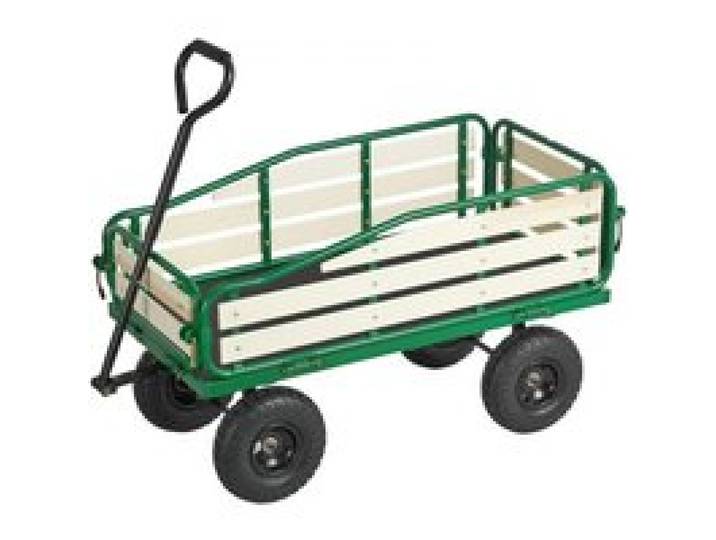 VEVOR Chariot à Tirer Enfants 102 cm Chariot Enfant Tout-terrain pour Tout-petits, Cadeau Anniversaire, Jardinage, Plage, Camping, Aventures en Plein Air, Charge 250 kg, avec Panneaux Bois, Poignée