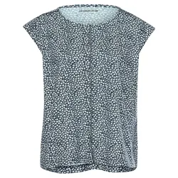 Rundhals-Shirt Anne Sofie Green Cotton blau, 44