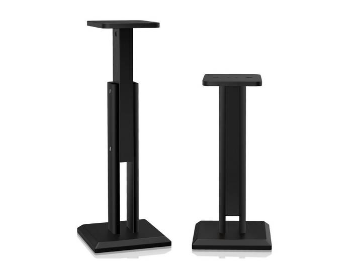 XERSEK Lautsprecherständer 2 Holz Standfüße Boxenständer 65-85cm Ständer für Lautsprecherboxen, (2-tlg., Höhenverstellbar, von 4 bis 10 Zoll, 20kg Tragkraf)