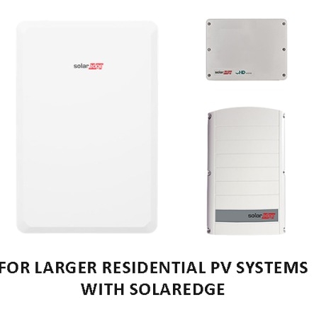 SolarEdge HOME BATTERY HV10 KWH + SE5000H AC + SE17K