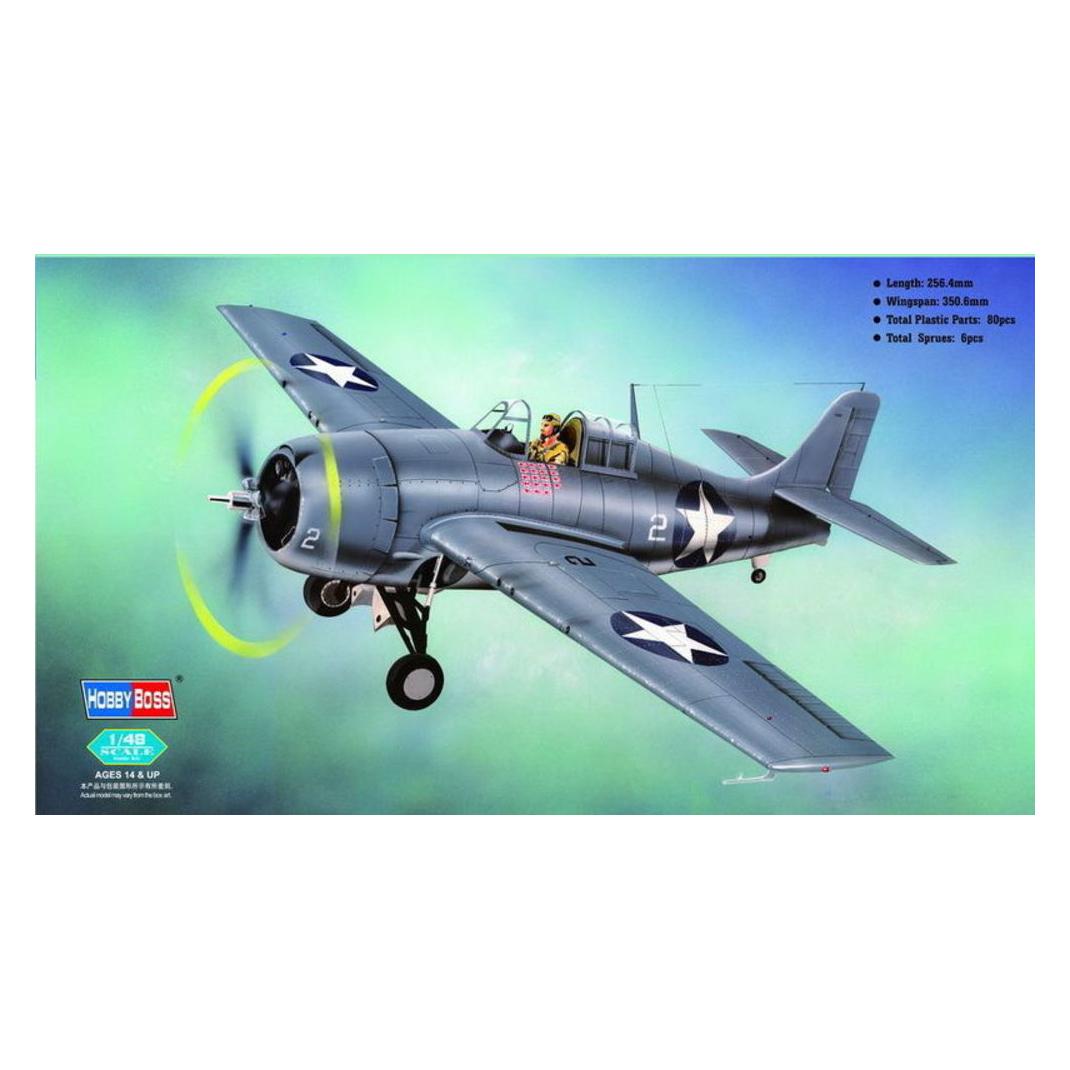 Hobby Boss F4F-4 Wildcat Fighter (80328)