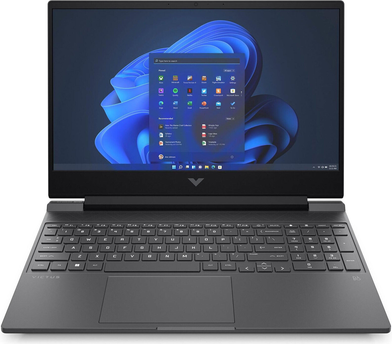 HP Victus Gaming Victus 15-fa1658ng, Intel Core i5, 39,6 cm (15.6"), 1920 x 1080 Pixel, 16 GB, 512 GB, Windows 11 Home
