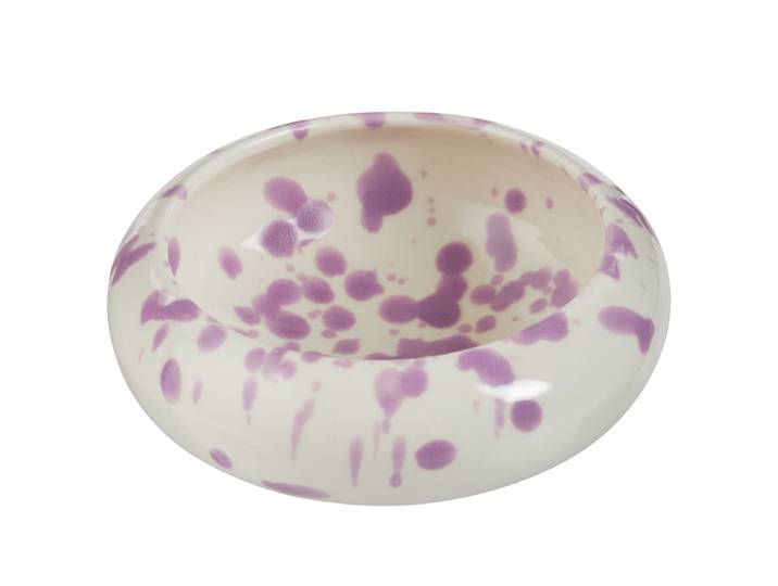 Dipschale BOOGY SPLASH 9 x 3 x 9cm Violett/Flieder