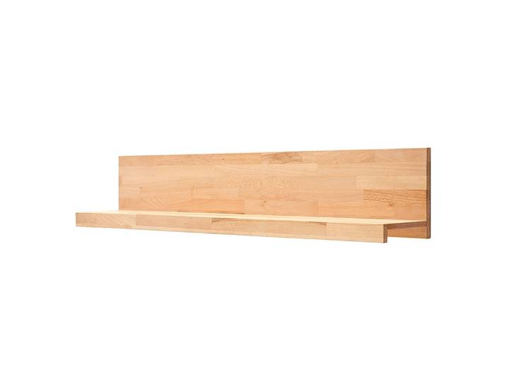 Étagère murale Duramen de hêtre massif huilé Marron/Duramen de hêtre 150 x 27 x 22cm
