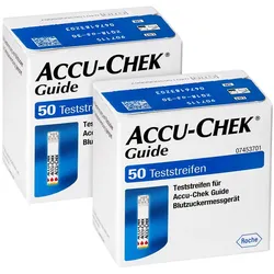 ACCU-CHEK® Guide Teststreifen Doppelpack 2X50 St