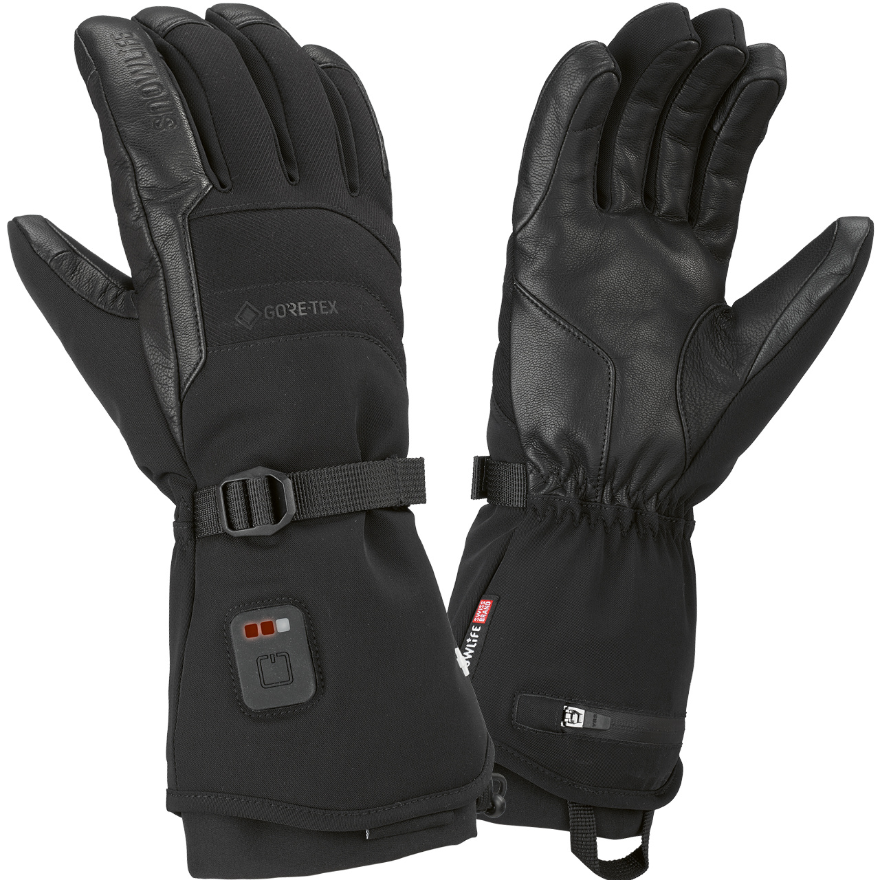 Snowlife Damen Handschuh HEAT GTX black - L = 7,5