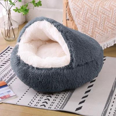 Uplifted Goods Plush Hooded Anti Anxiety Pet Sanctuary 06 l