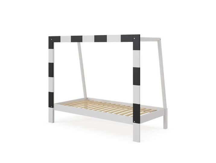 Lit d'enfant Football goal 80x160 cm sans matelas Blanc Vitalispa 50194