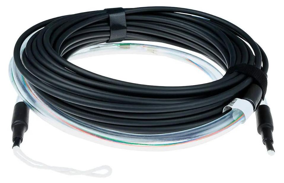 ACT 60 Meter Singlemode 9/125 OS2 Innen-/Außenkabel 8 Fasern mit LC-Steckern, 60 m, OS2, 8x LC, 8x LC