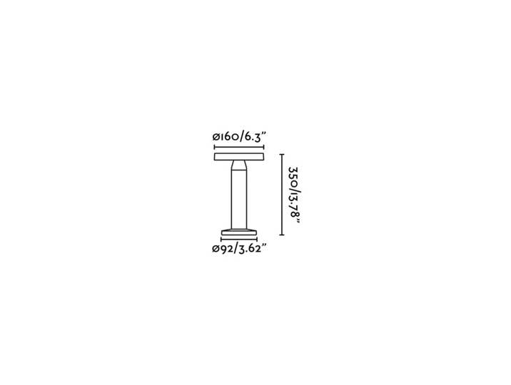 FARO BARCELONA Solar-LED-Tischlampe Cairo, schwarz, Kunststoff, IP44, 21cm dimmbar, schwarz, für Wohn- / Esszimmer, Kunststoff, Modern, Solarleuchten